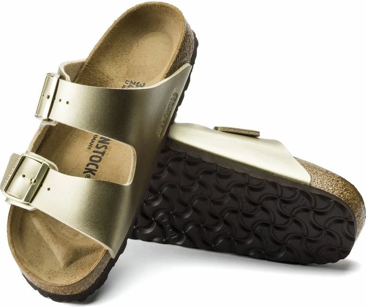 Papuqe femra Birkenstock, të arta