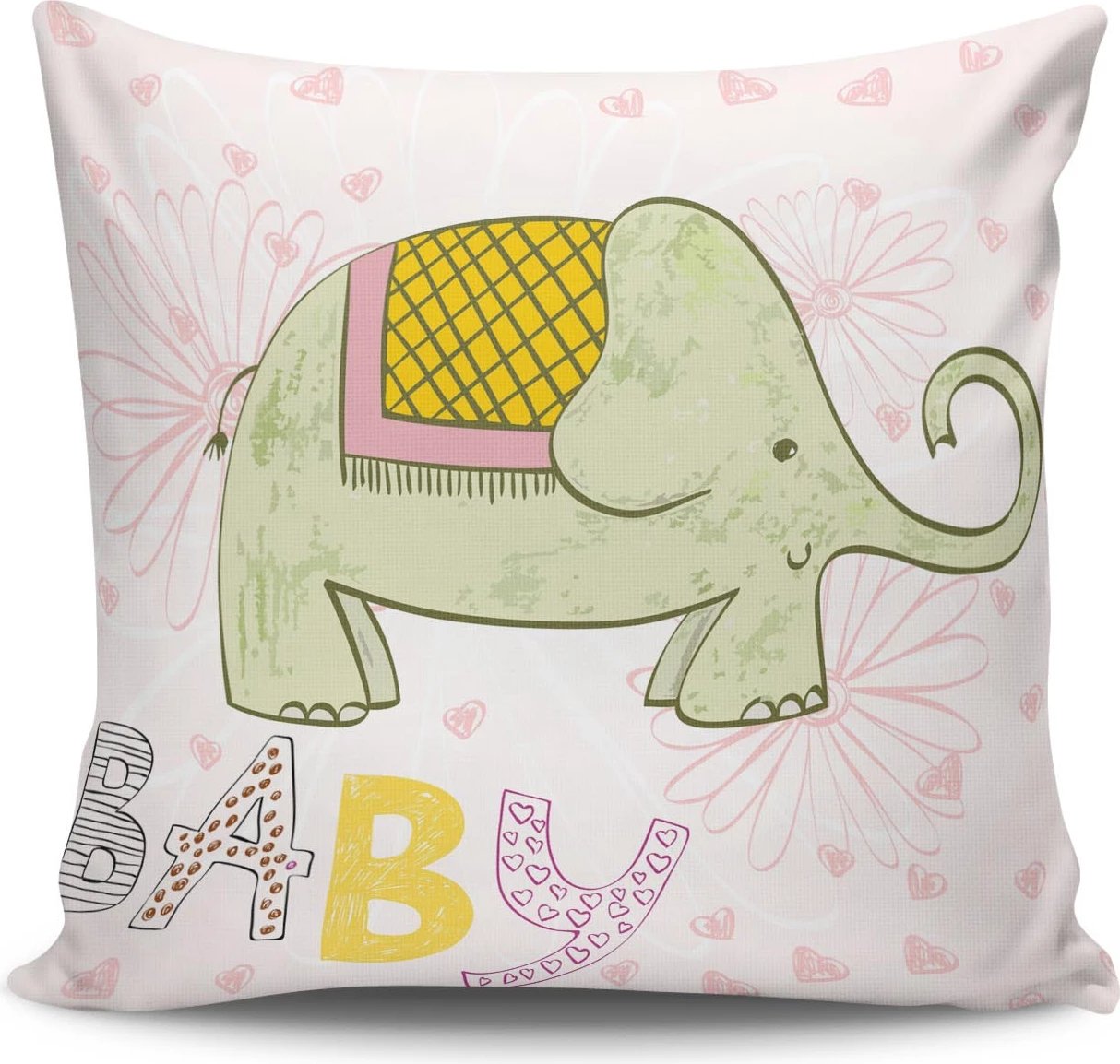 Jastëk dekorativ për fëmijë, Aberto Design, NKRLNT-070, pa mbushje