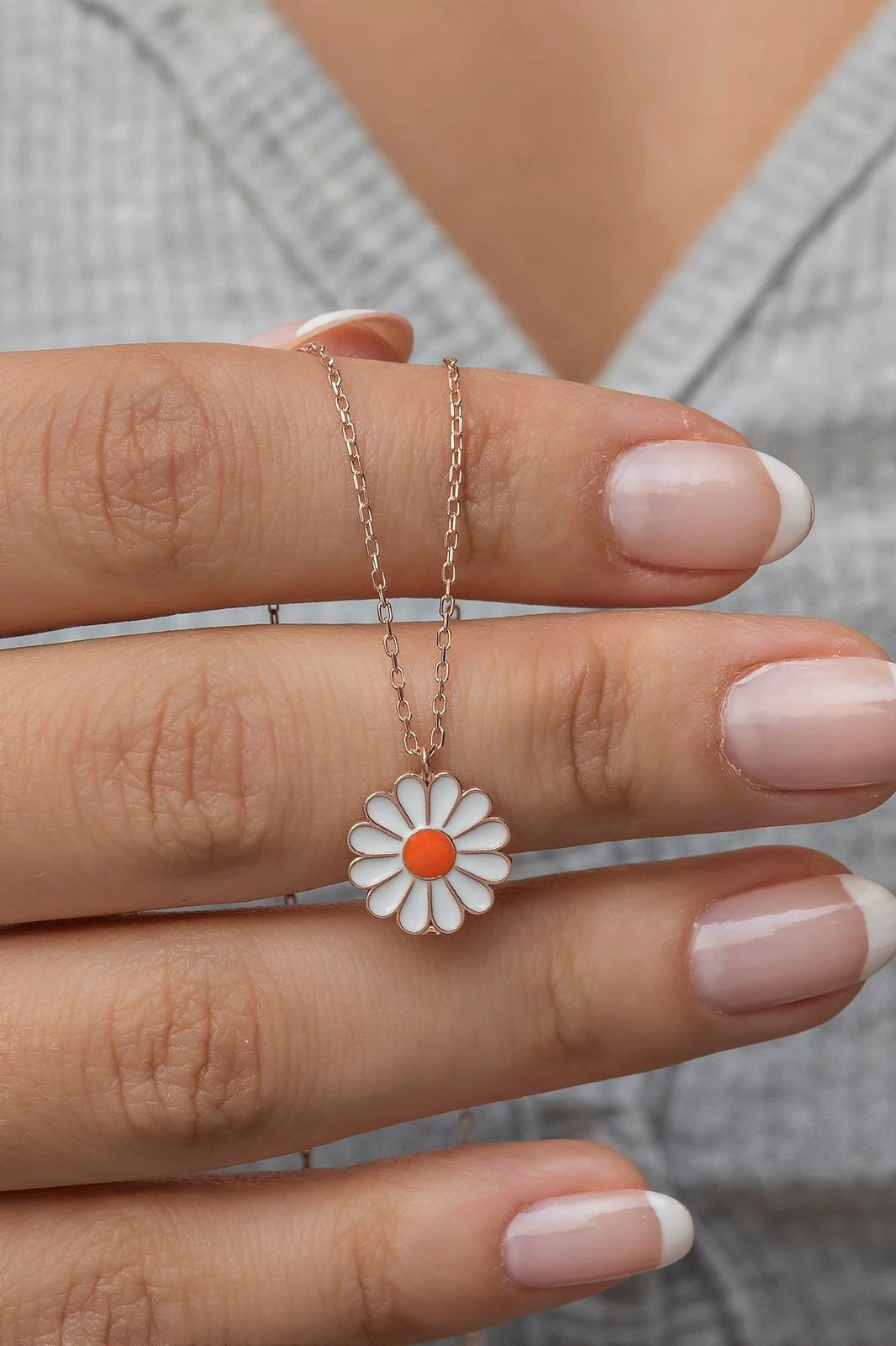 Vathë argjendi me lule, ngjyrë argjendi, Jumeon, NRZ9986765