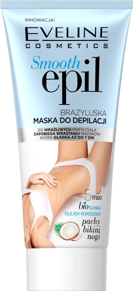 Maskë depilimi për femra Eveline Cosmetics Smooth Epil Brazilian Depilation Mask, 175ml