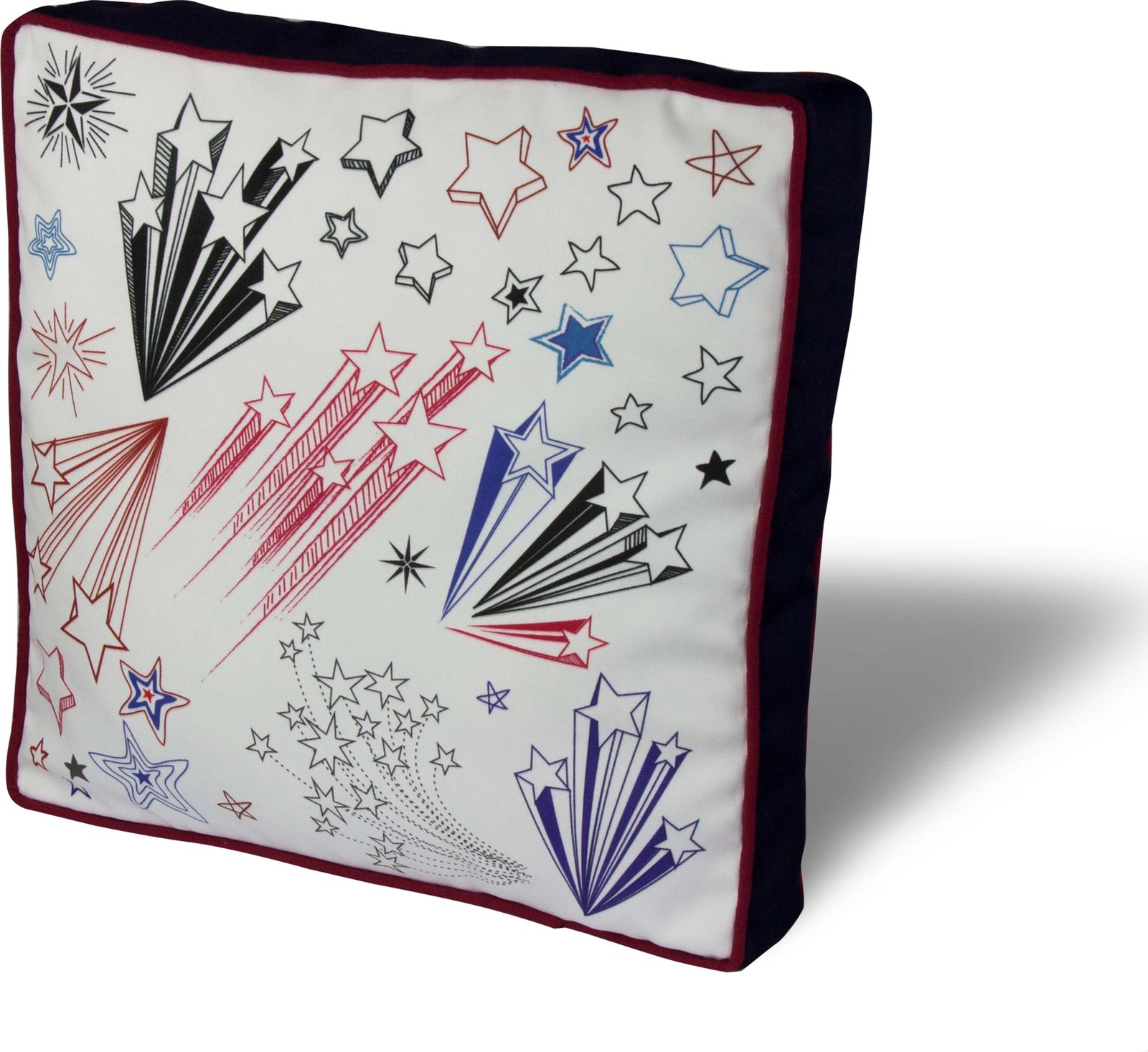 Jastëk dekorativ, shumëngjyrësh, Evila Originals, YM1244, 42x42cm