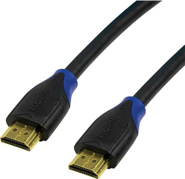 Kabllo HDMI LogiLink 7.5m, High Speed, 4K, Ethernet, e zezë