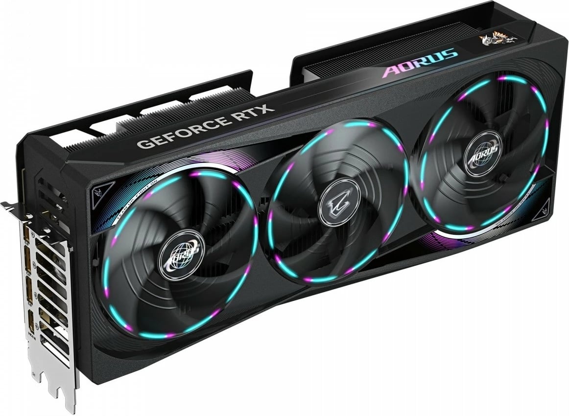 Kartelë grafike Gigabyte AORUS GeForce RTX 5080 MASTER 16G, 16 GB GDDR7, PCI-E 5.0, e zezë