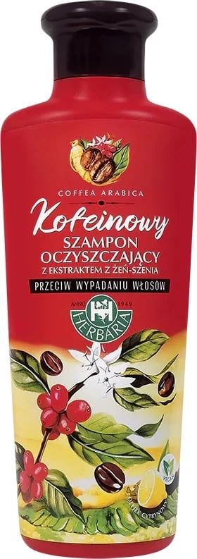 Shampon Herbaria Banfi Caffeine me ekstrakt xhenxhefili 250ml