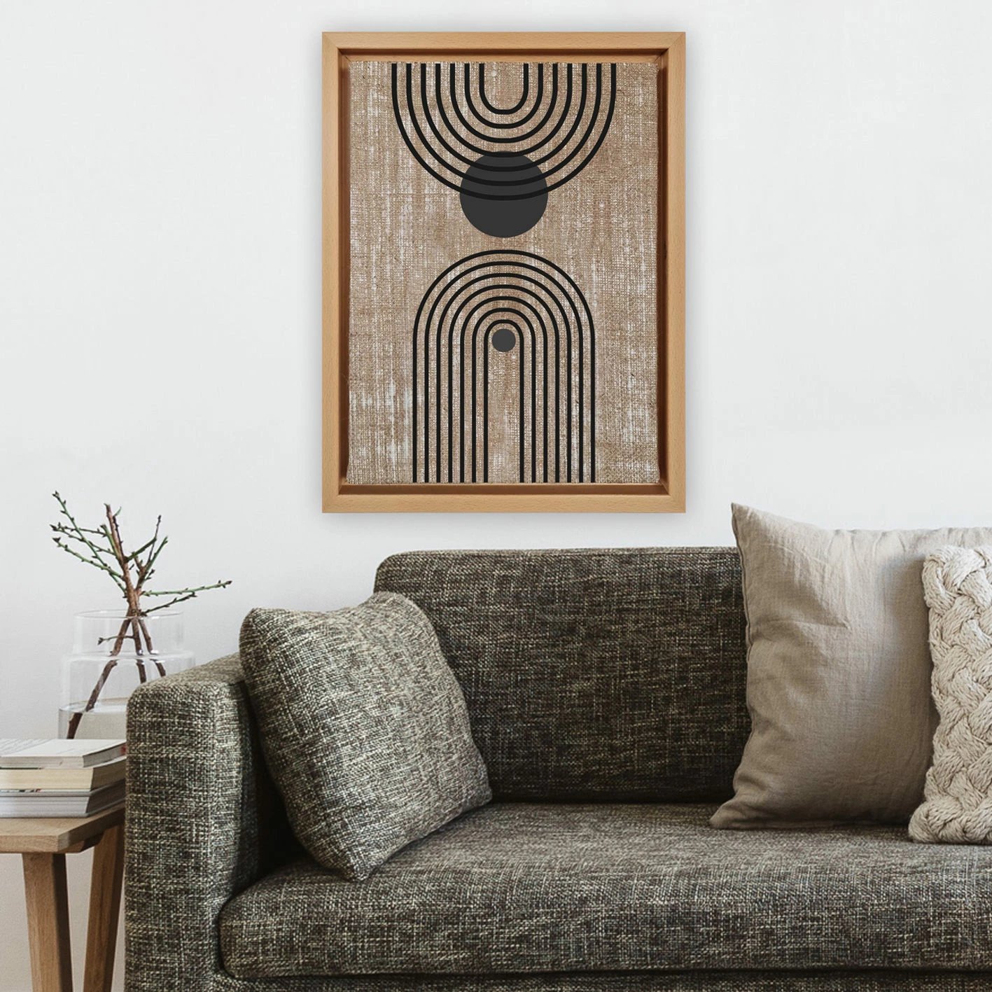 Pikturë dekorative në kanavacë, shumëngjyrëshe, Wallity, LNJ21790187770 - 96136, 96x136cm