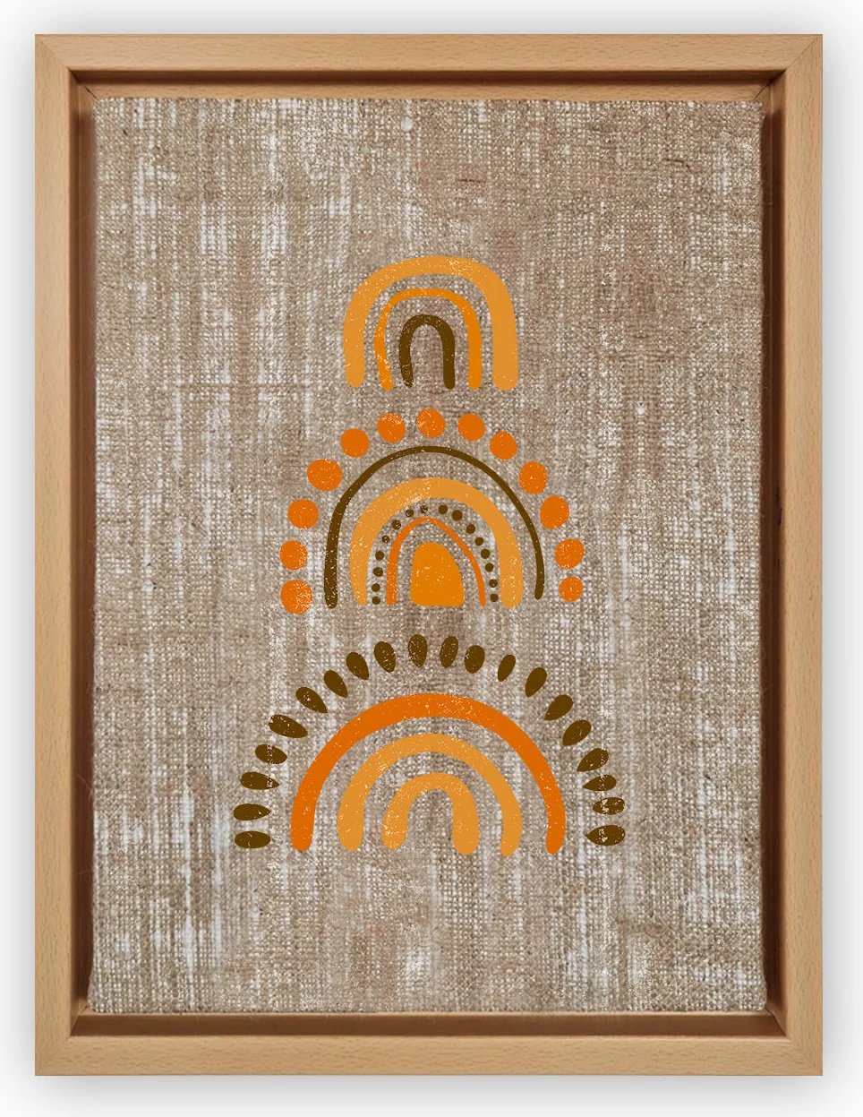 Pikturë dekorative në kanavacë, shumëngjyrëshe, Wallity, LNJ21804047892, 46x66cm