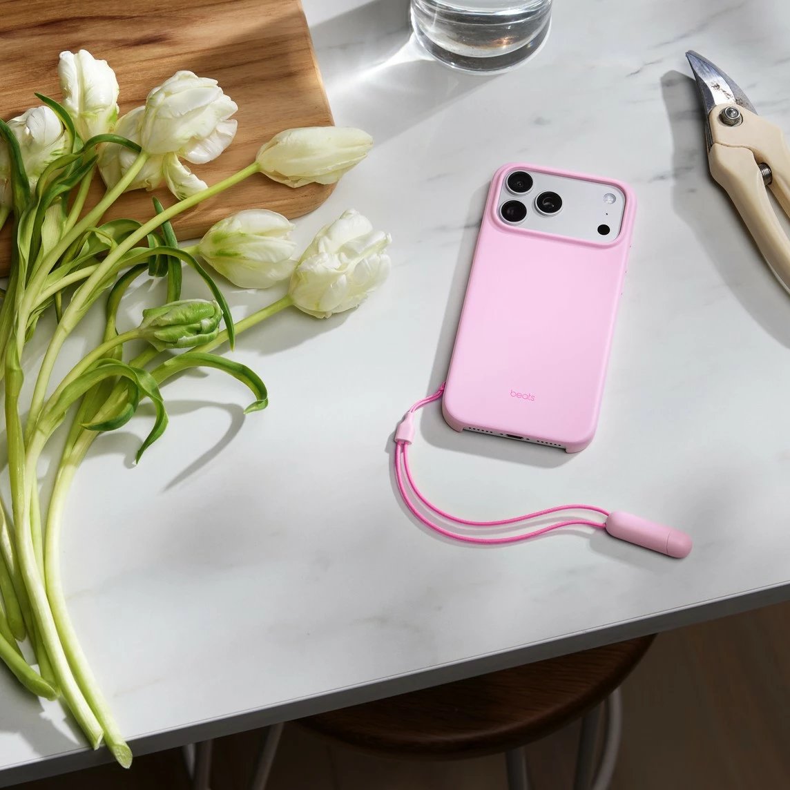 Mbështjellës Beats Kickstand për iPhone 17 Pro Max me MagSafe, rozë