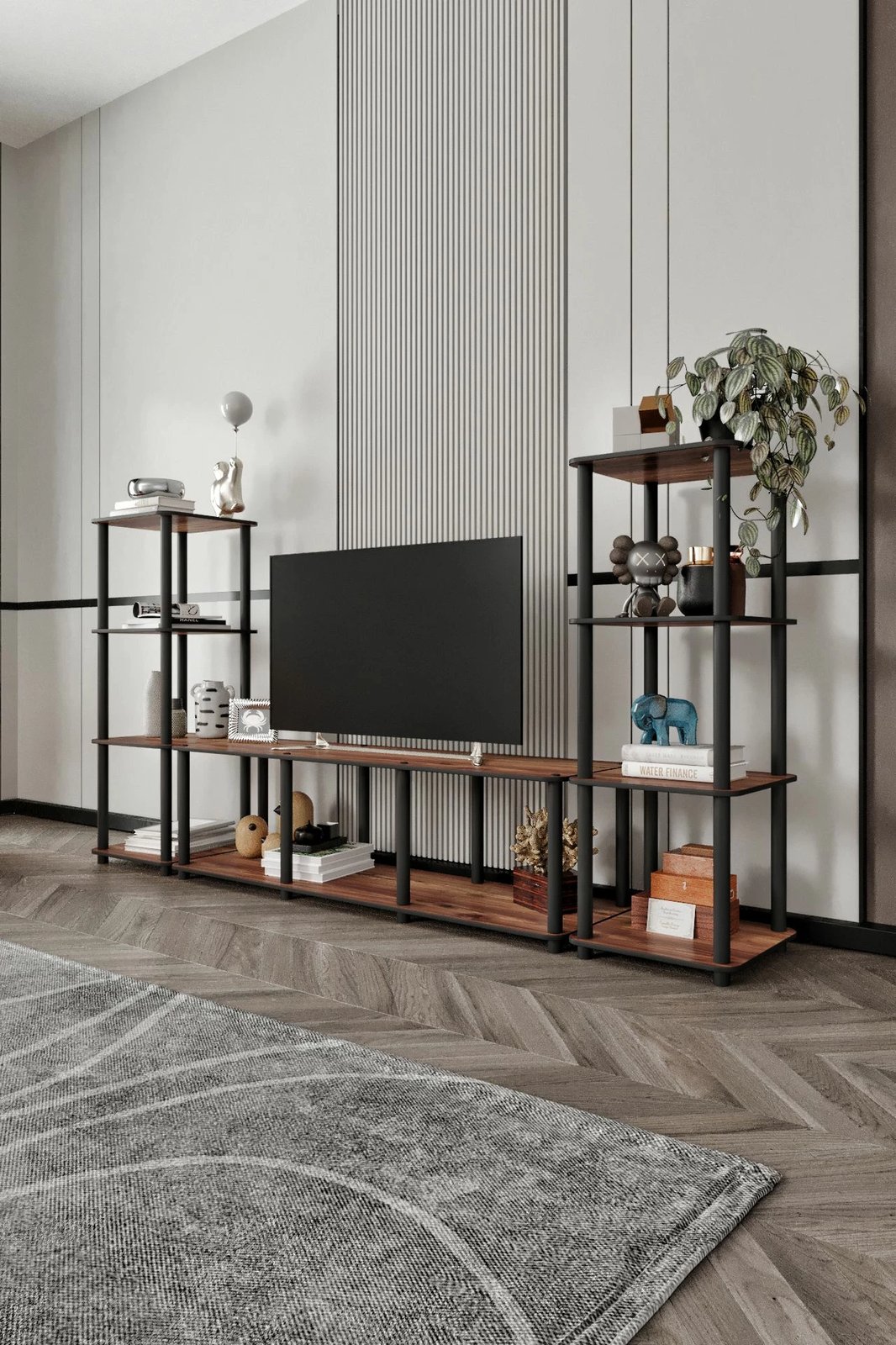 Mbajtës TV Skye Decor, ngjyrë arre, Grand