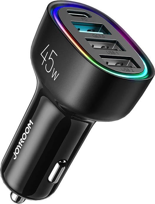 Karikues veture Joyroom JR-CL09, 4 porta, 57W, USB-C PD, QC3.0 USB, i zi