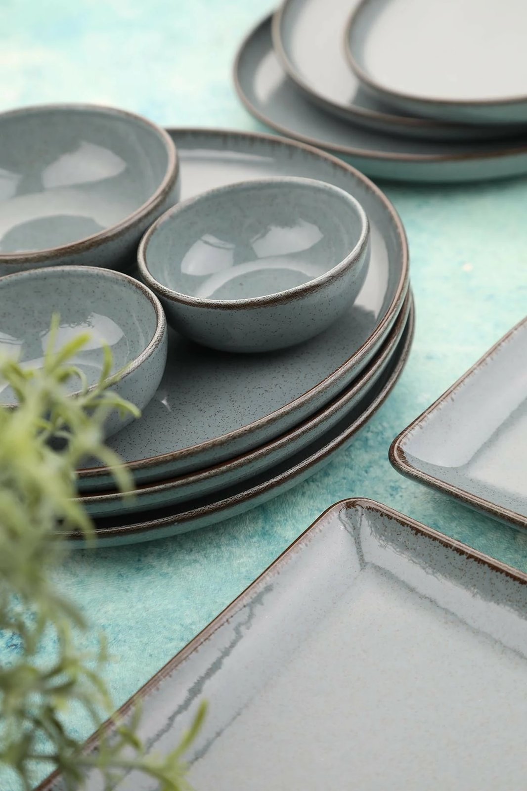 Set mëngjesi 14 pjesësh Hermia, anthracite, MOD14KH730P01