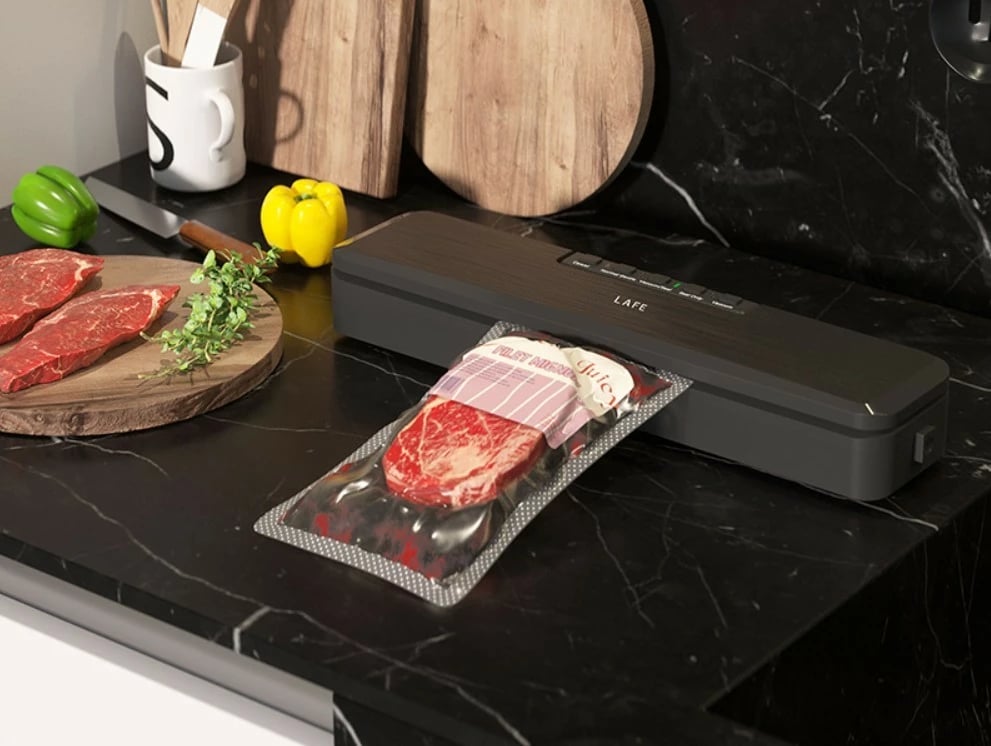 Mbyllës vakumi, Lafe, LAFVAC47539, 250 W, 6 L/min, gjerësi vulosje 30 cm, i zi