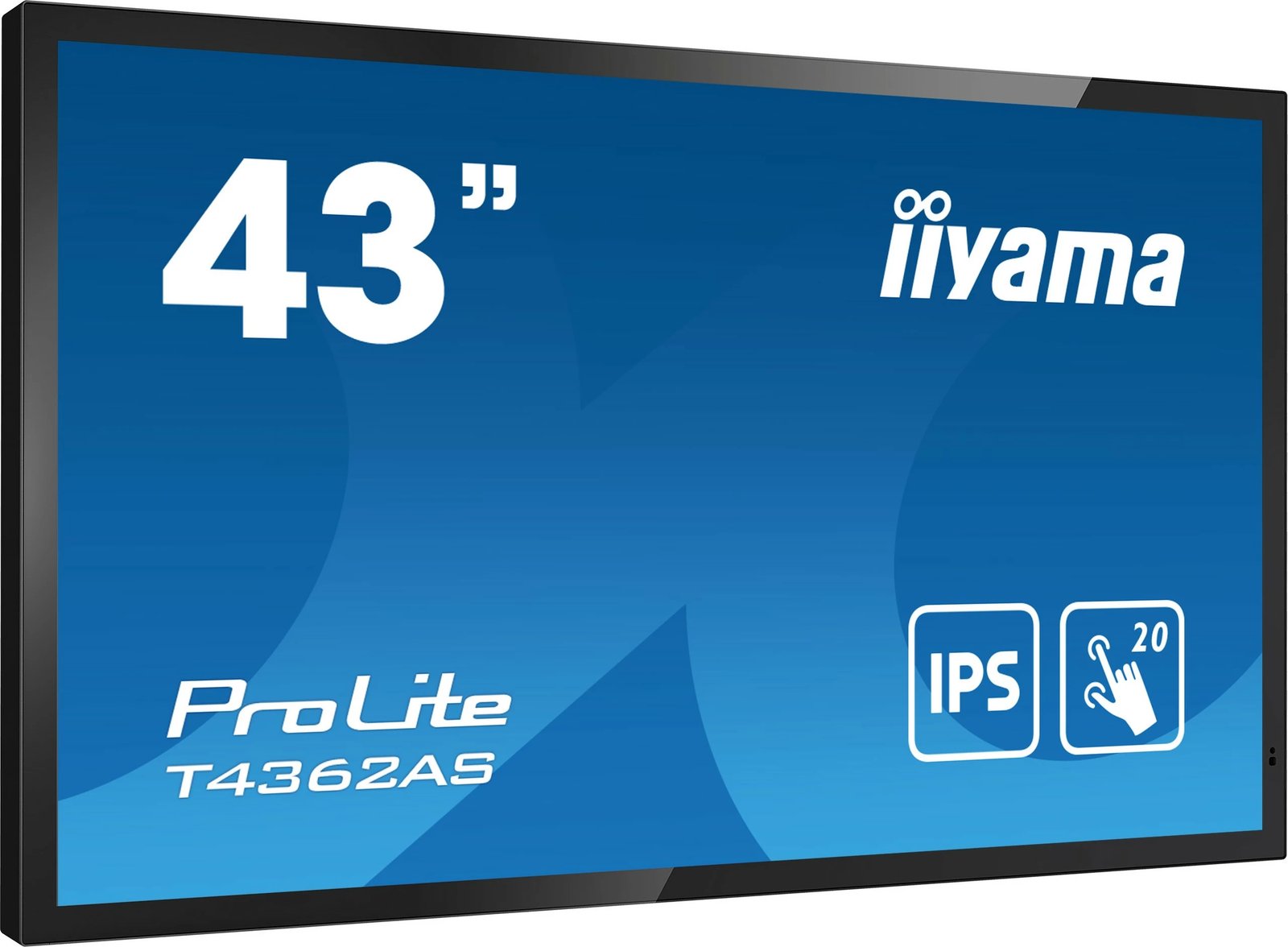 Panel interaktiv iiyama T4362AS-B1, 108 cm, 4K Ultra HD, IPS