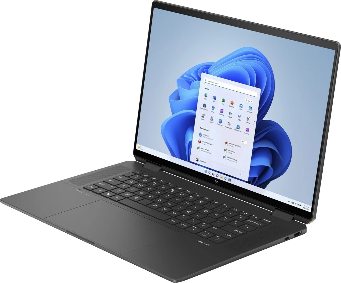 Laptop HP Spectre x360, 16", Intel Core Ultra 7, 32GB RAM, 1TB SSD, i zi 