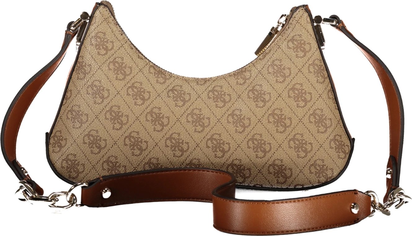 Çantë për femra GUESS JEANS DEA MINI, bezhë