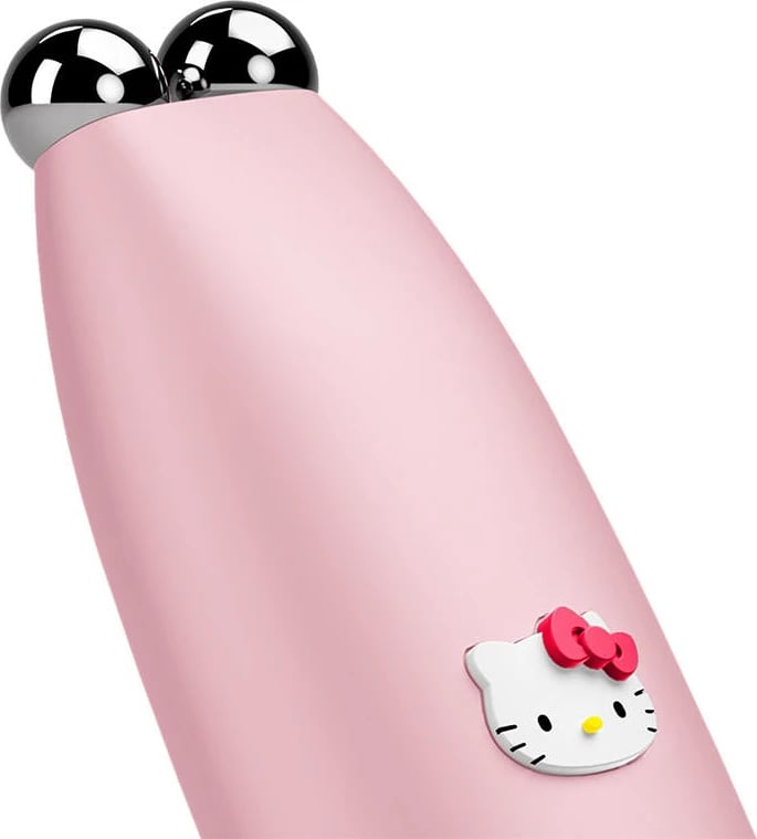 Pajisje microcurrent për lifting fytyre Geske 6-në-1 me aplikacion, Hello Kitty, rozë
