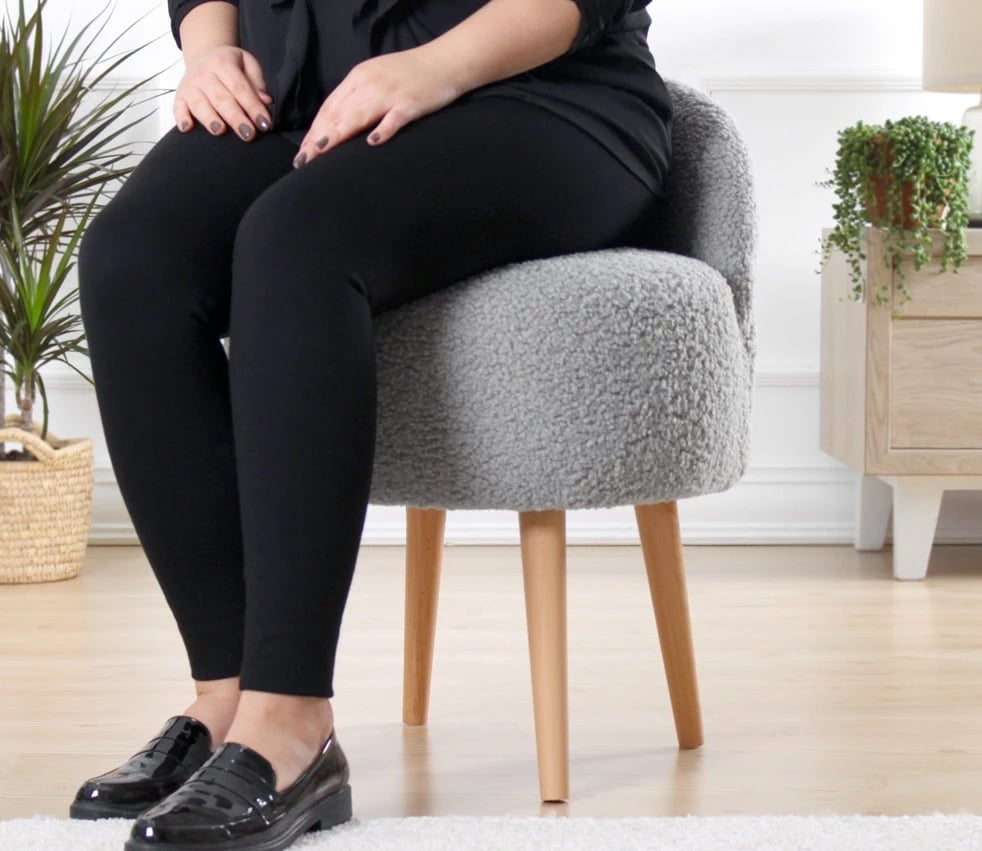 Pouf Atelier del Sofa, Rufmee, ngjyrë gri