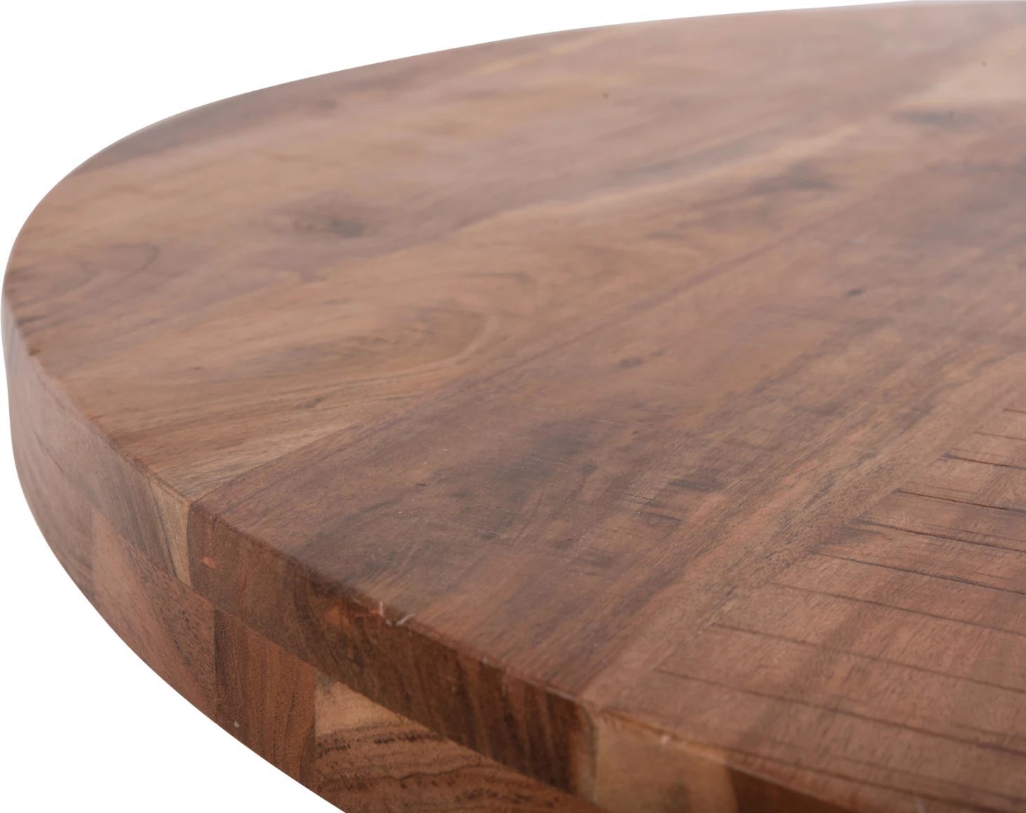 Tavolinë e rrumbullakët për ngrënie MONTANA SUPERIOR, dru akacie, FH9904, 4cm, Φ150Χ79Hcm