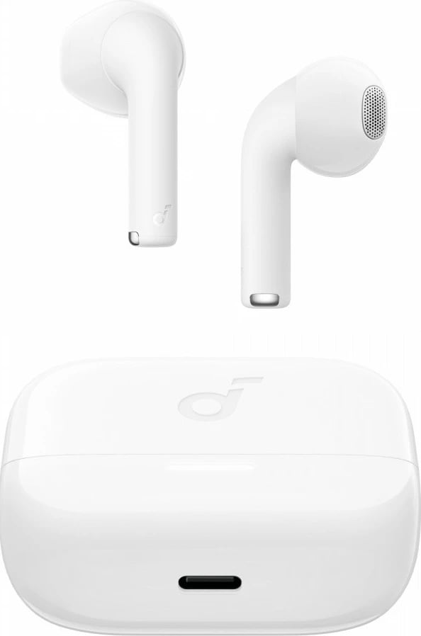 Kufje Anker Soundcore K20i, Bluetooth, mikrofon, të bardha