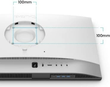 Monitor Benq PD2730S, 27", 5K, IPS, Thunderbolt 4, Argjendtë/Bardhë