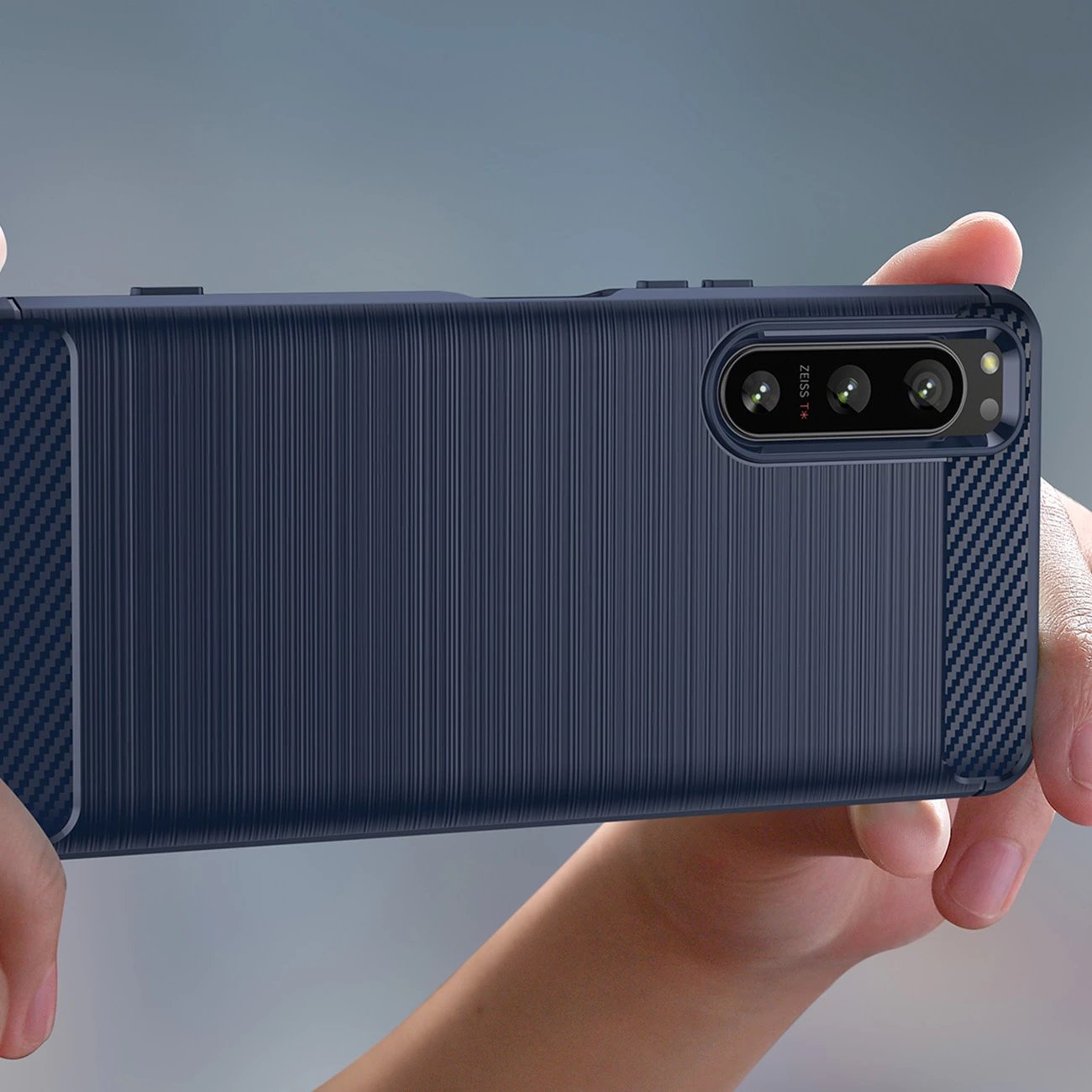 Mbështjellës Hurtel Thunder Case për Xiaomi Poco F4 5G, TPU, Blu
