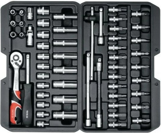 Set i gidore, Yato 56pcs, e zezë