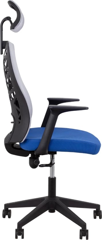 Karrige zyre VITRIO, gri-blu, 63x59x127