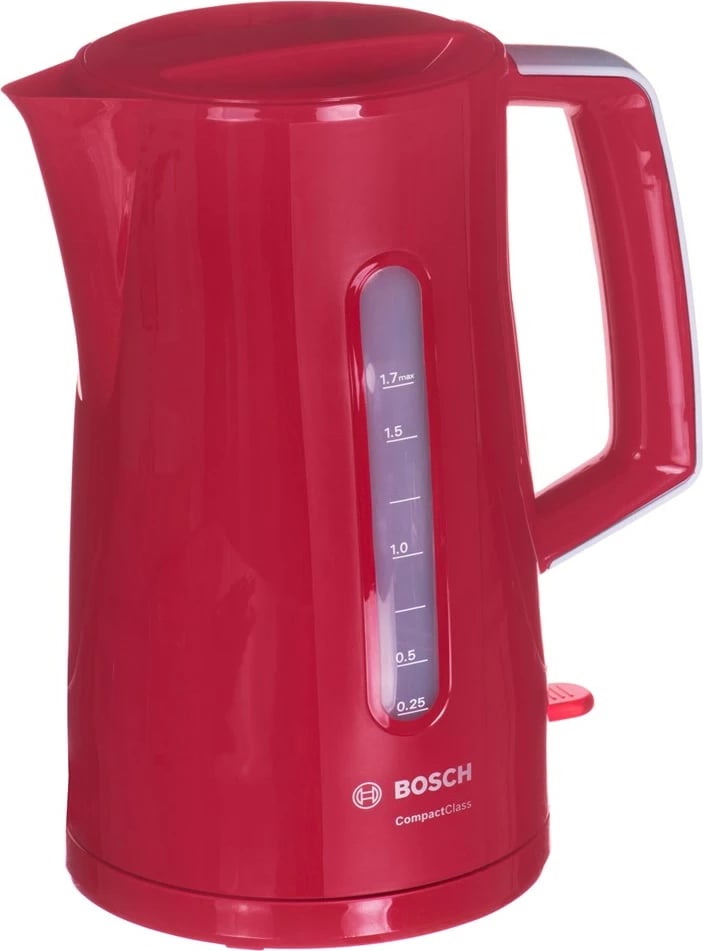 Vluese uji Bosch TWK3A014, 1.7L, 2400W, e kuqe 