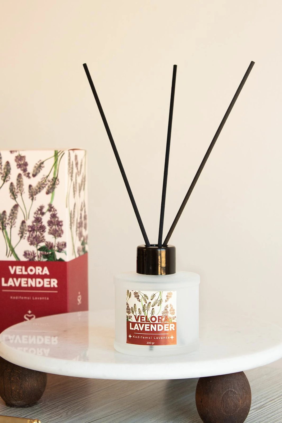 Set qirinjsh (3 copë), Velora Lavender, Evila Originals