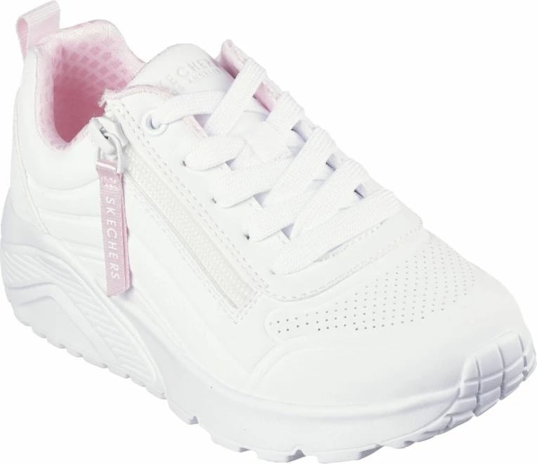 Atlete fëmijësh Skechers, të bardha