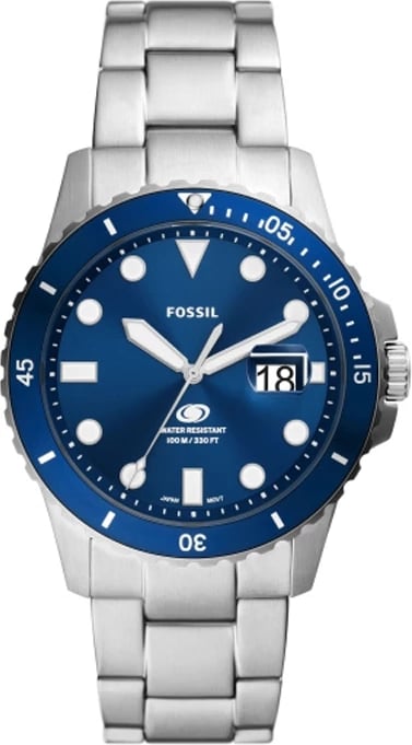 Orë dore Fossil Mod. BLUE për meshkuj, e kaltërt