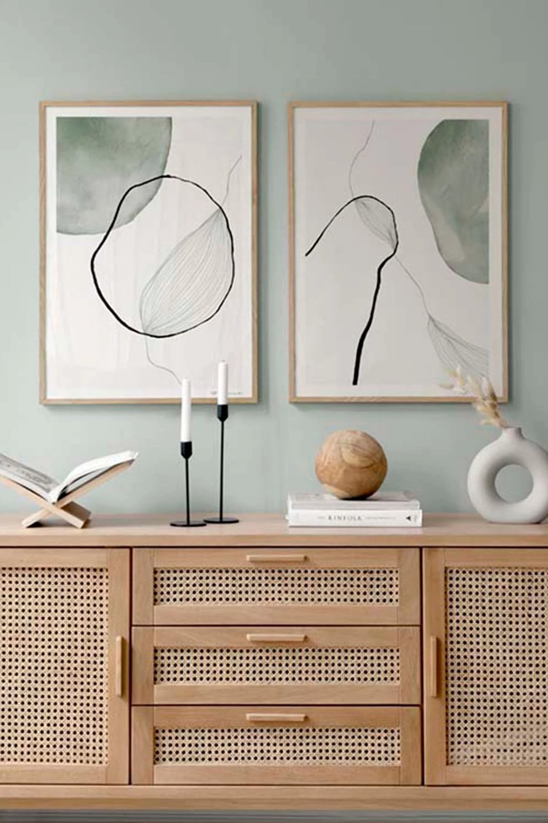 Pikturë dekorative me kornizë (2 copë), Wallity, Artcerceve11