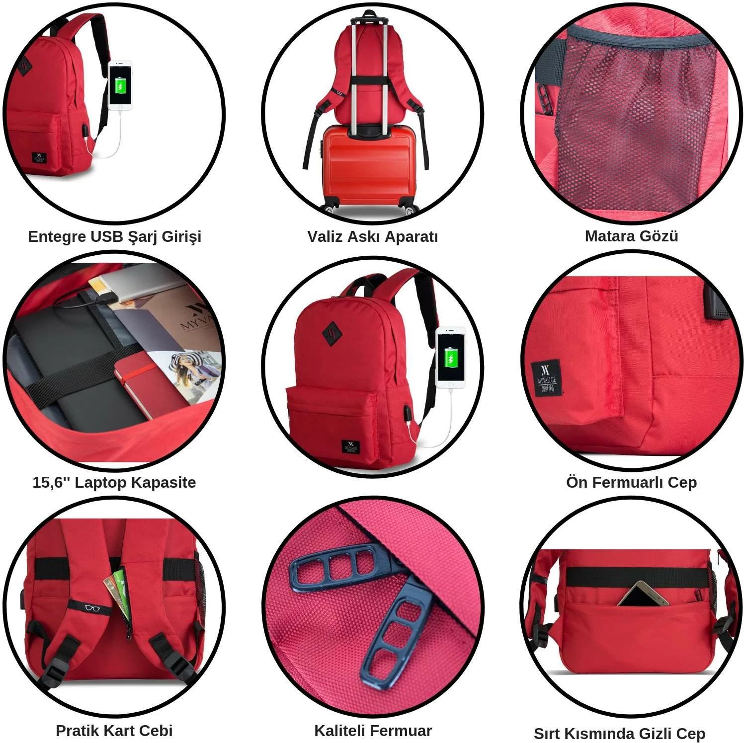 Çantë laptopi Zoozie Bags, ngjyrë kaltër e errët, 8671 Çantë laptopi Zoozie Bags, ngjyrë kaltër e errët, 8671