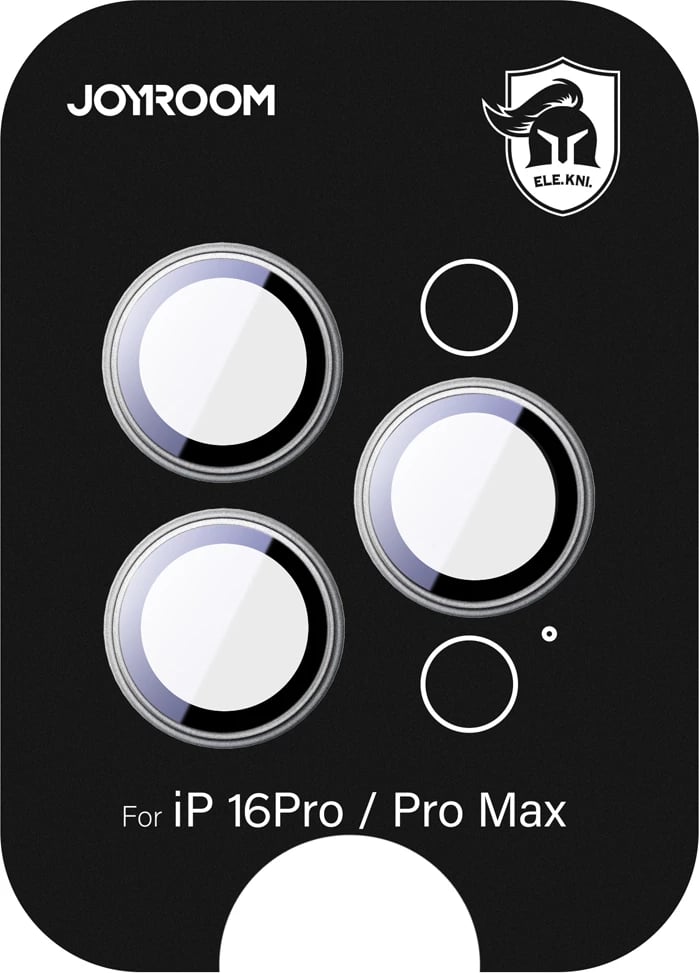 Xham mbrojtës për kamera Joyroom JR-MFY0262 për iPhone 16 Pro/16 Pro Max, titanium