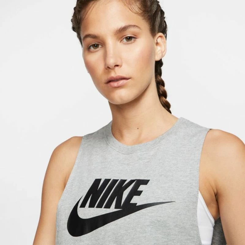 Maicë sportive Nike për femra, gri