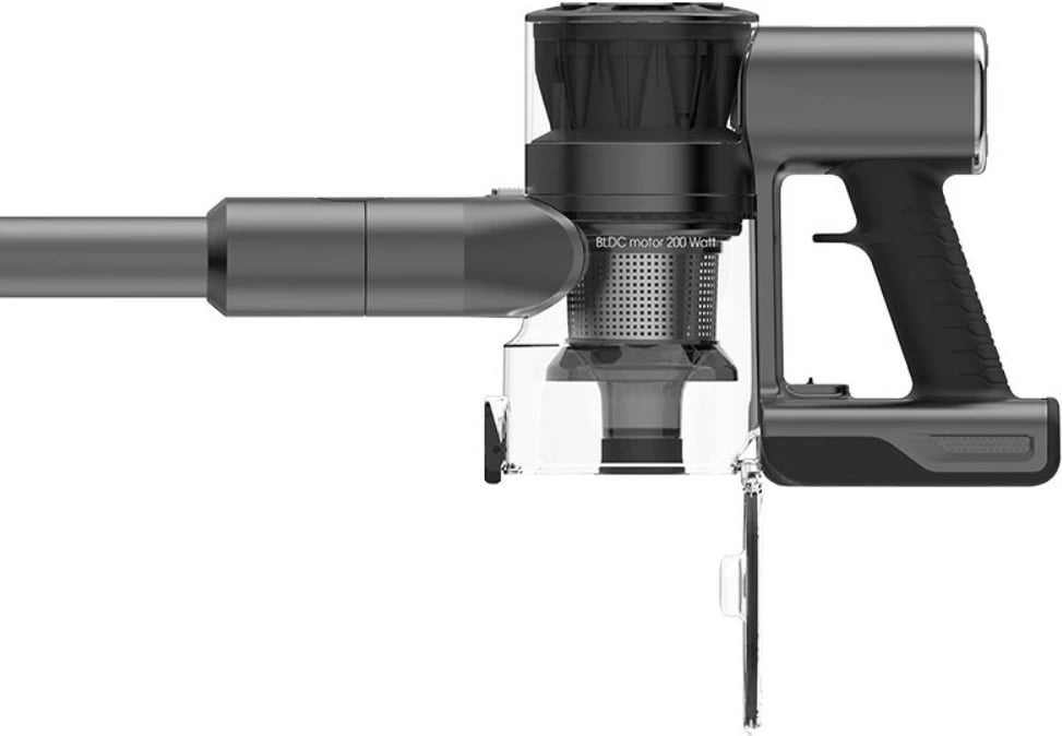 Fshesë vertikale pa kabllo, Lafe, PowerGlide 200W BLDC, 22 kPa, 0.5 L, deri 35 min, 2200 mAh, e zezë