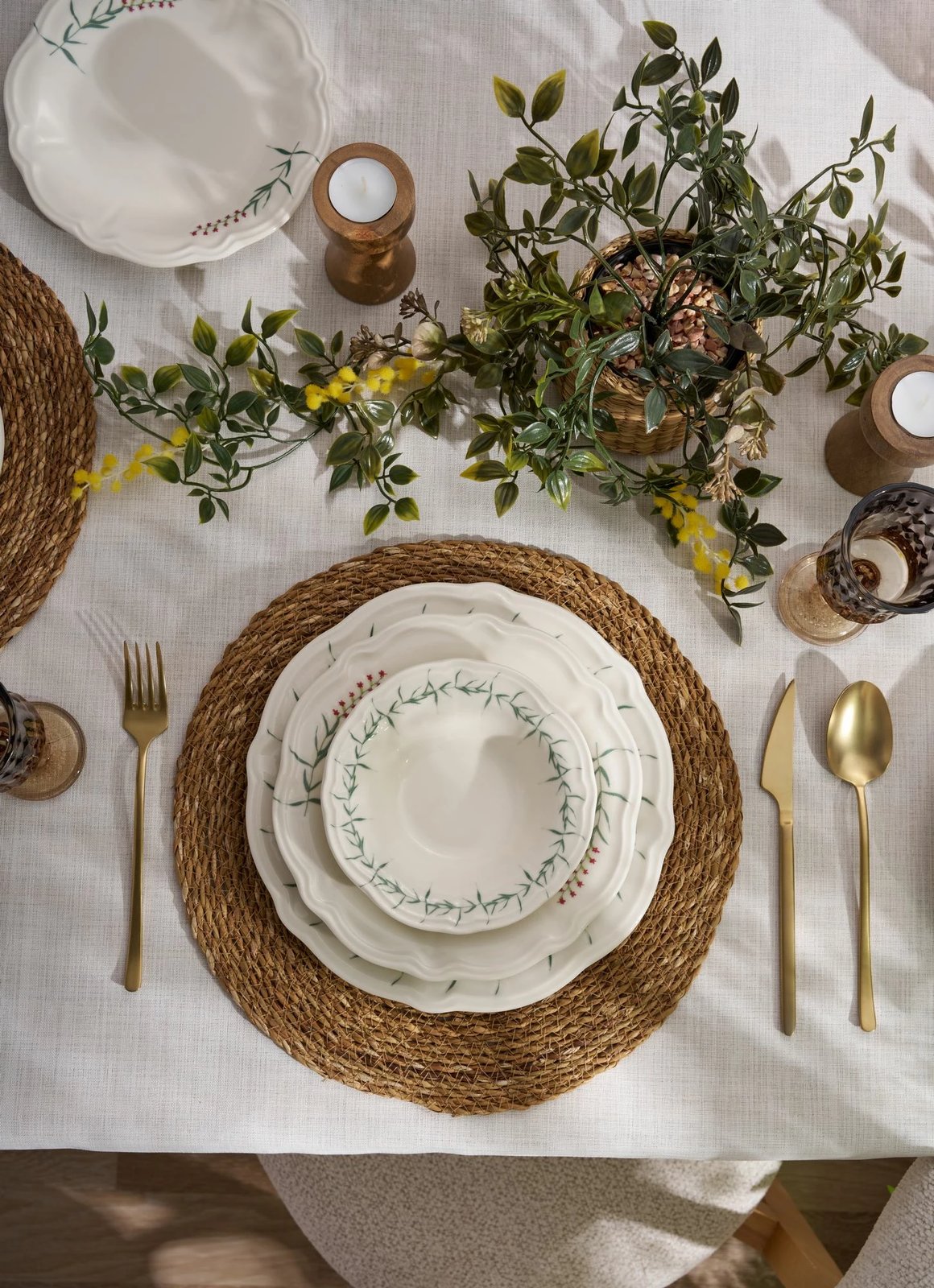 Set enësh për drekë (24 copë), Hermia Concept, Windsor Garden