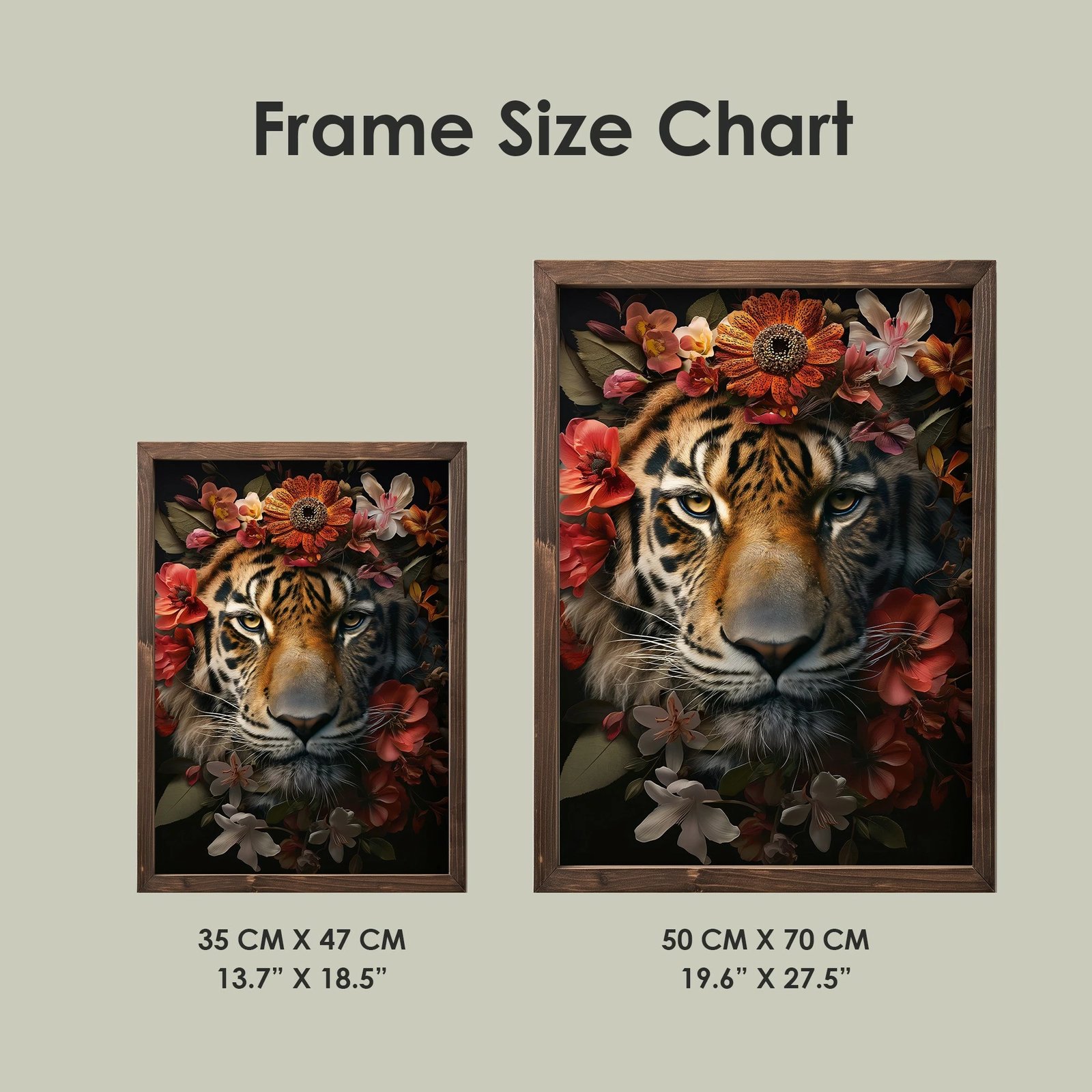 Pikturë dekorative me kornizë, MDF, shumëngjyrëshe, Wallity, TUN084-L