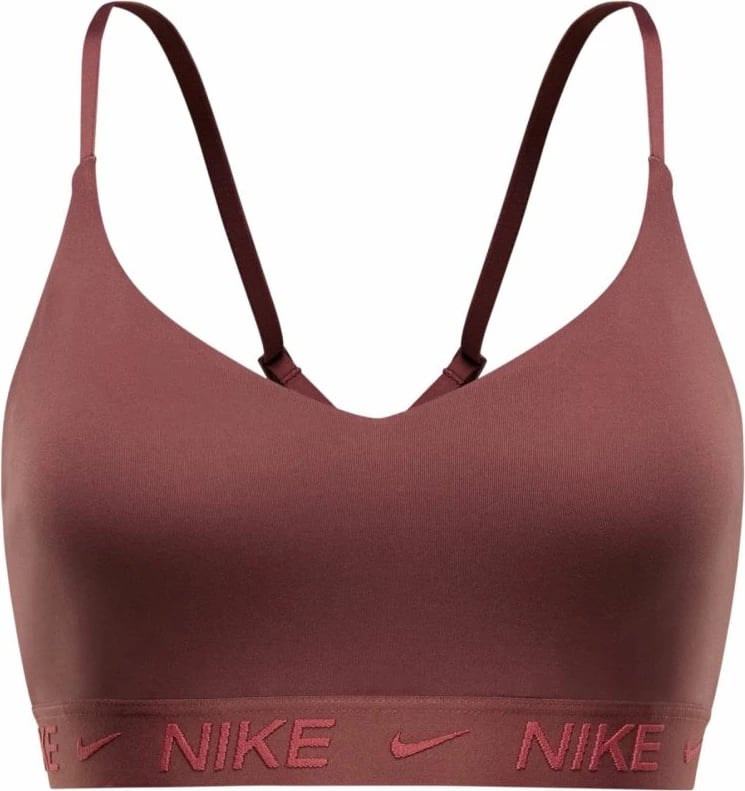Bra sportiv Nike për femra, kafe