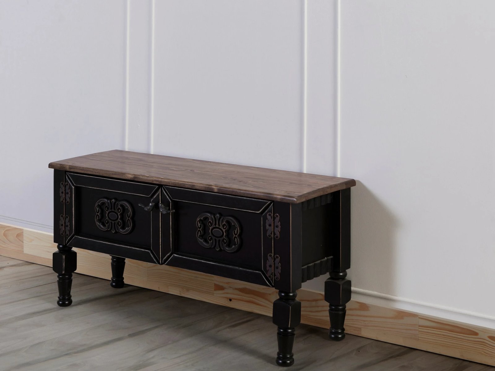 Komodë TV Hanah Home, Ada TV Mini, e zezë