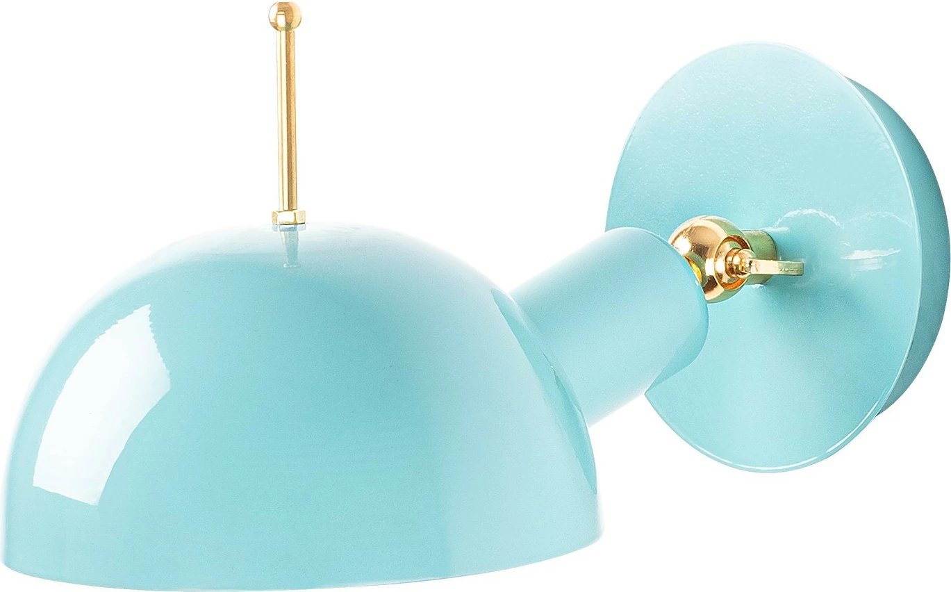 Llambë muri Opviq, Sivani, ngjyrë turquoise dhe bakri, MR-654 Llambë muri Opviq, Sivani, ngjyrë turquoise dhe bakri, MR-654