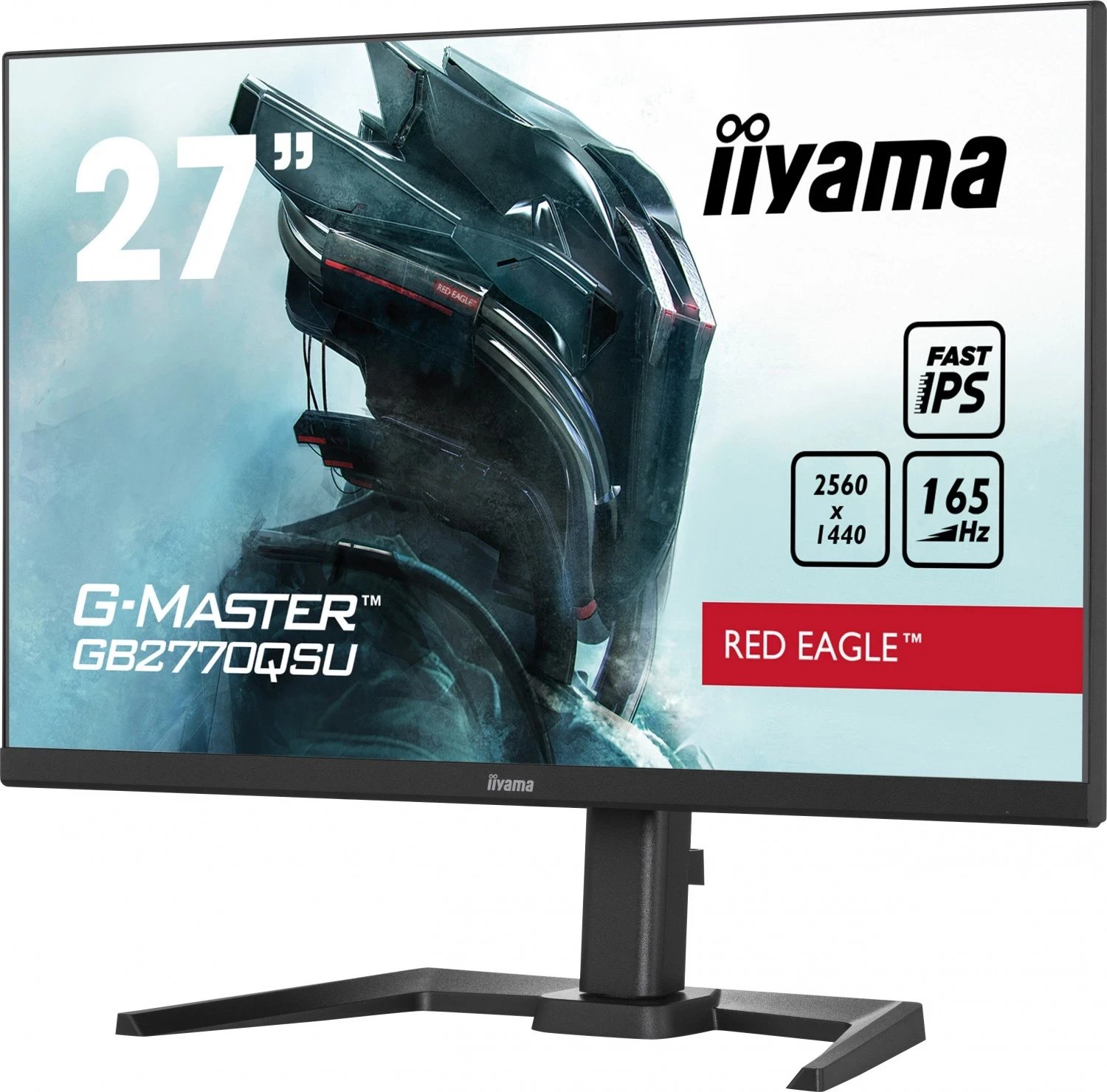 Monitor iiyama G-Master GB2770QSU, 27", Quad HD, i zi