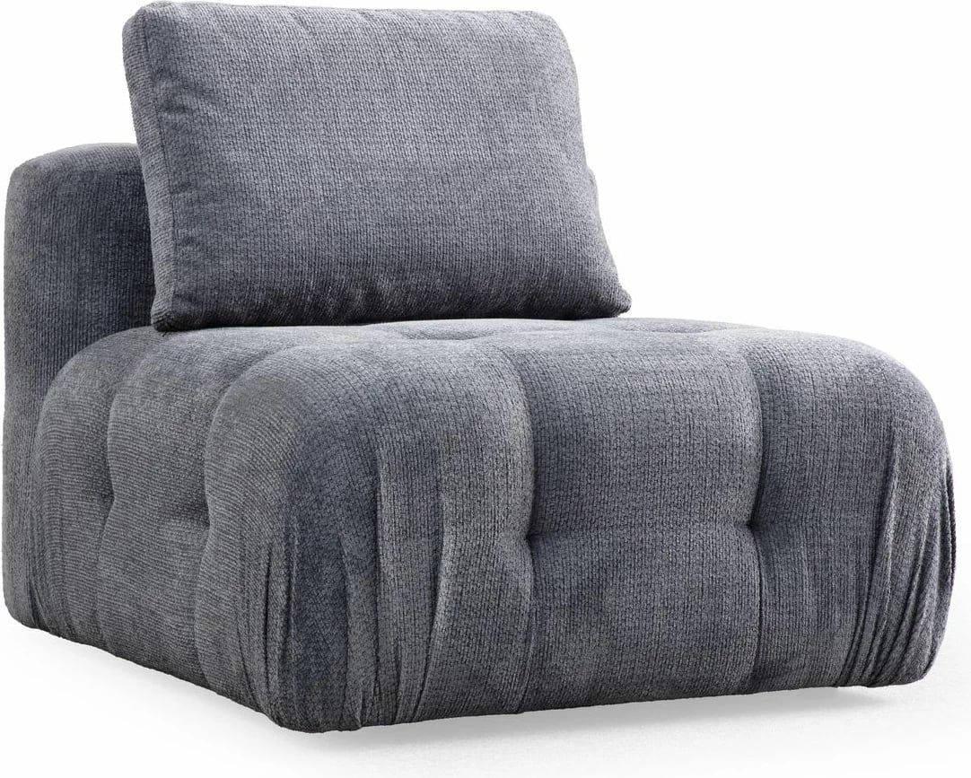 Divan treshe Amaris, ngjyrë gri