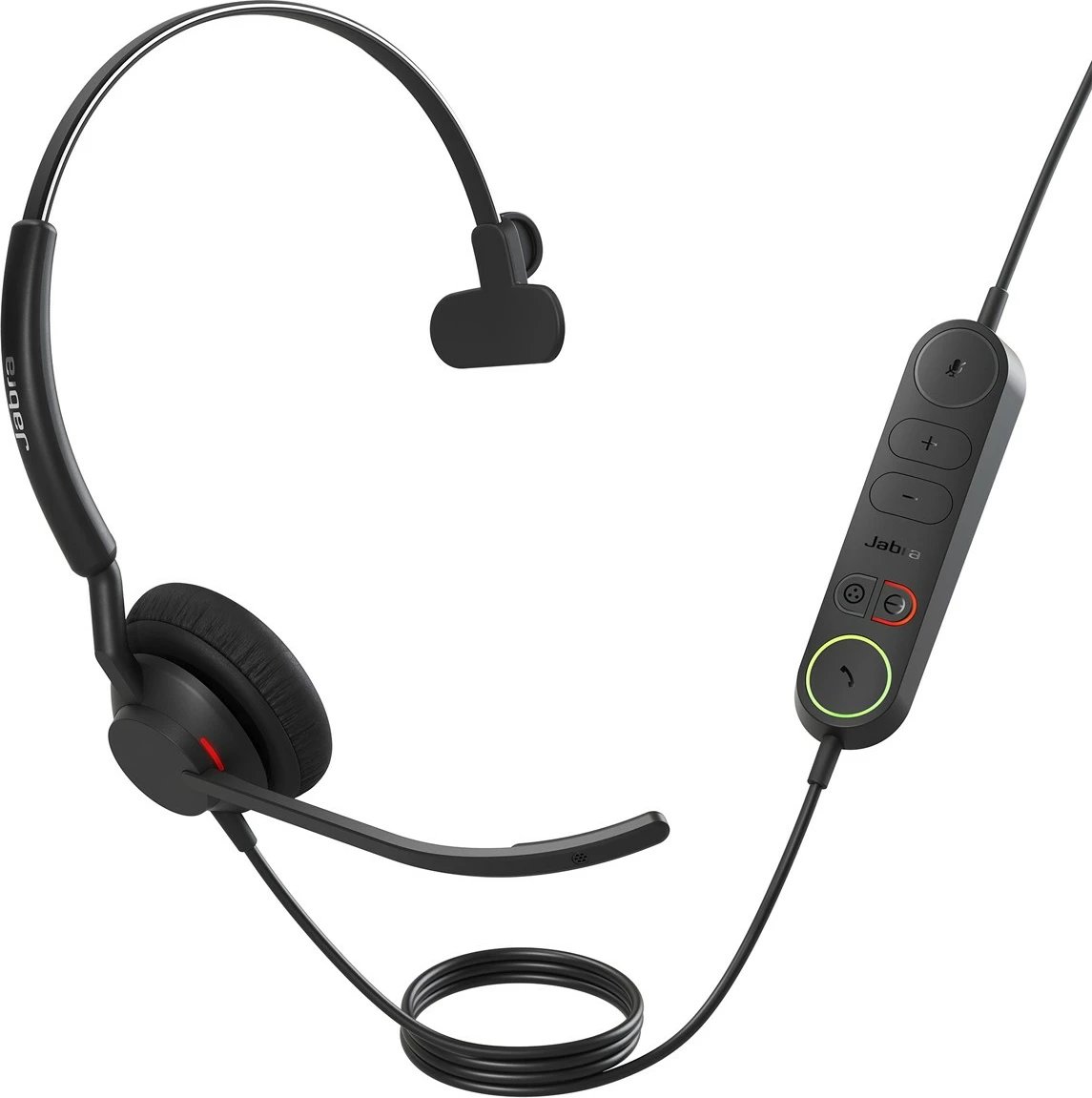 Headset Jabra Engage 40, USB-A, UC Mono, Wired, Office/Call center, 50 - 20000 Hz, 45 g, E zezë Headset Jabra Engage 40, USB-A, UC Mono, Wired, Office/Call center, 50 - 20000 Hz, 45 g, E zezë