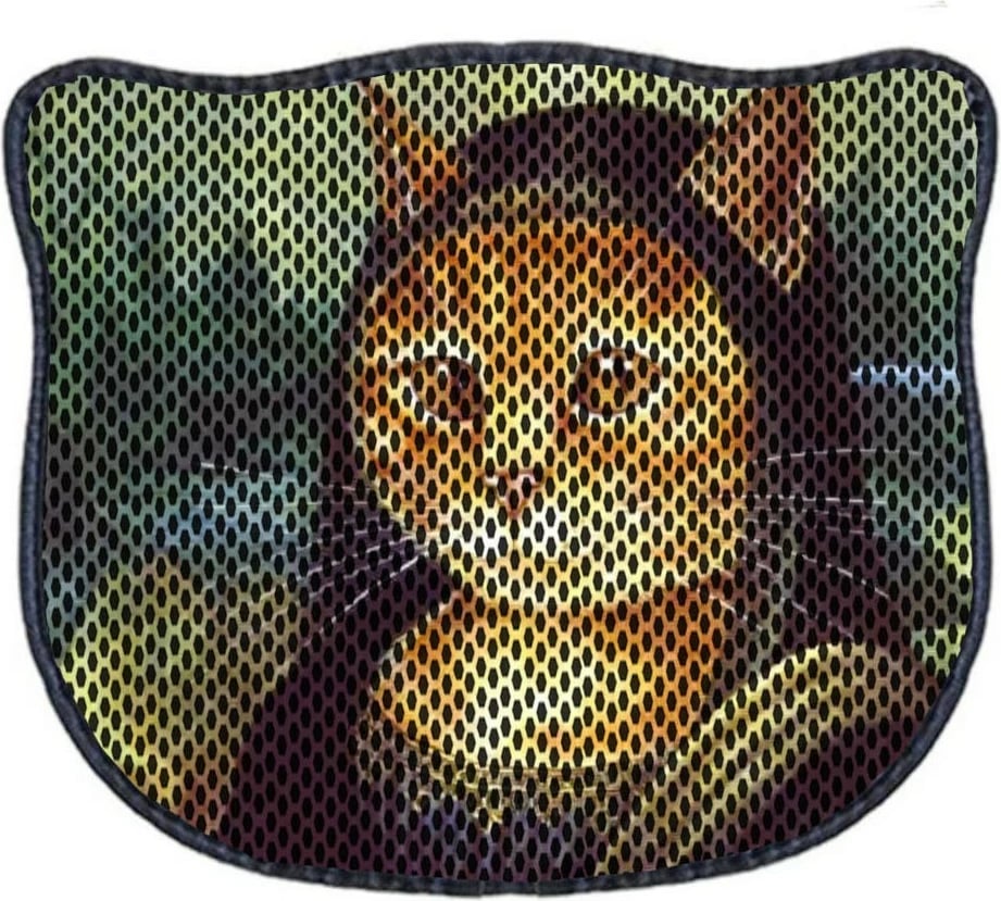 Tapet për rërë mace, shumëngjyrësh, Paws & Whiskers, Kdkafa0133, 40x50cm