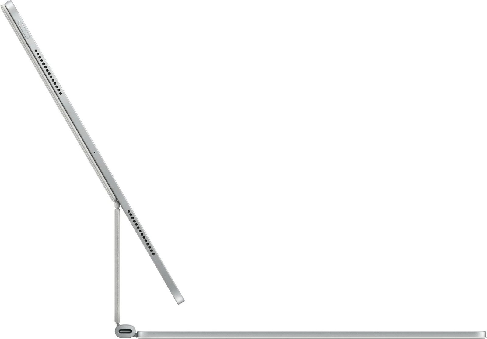 Tastierë Apple Magic për iPad Pro 13-inch (M4), US English, e bardhë