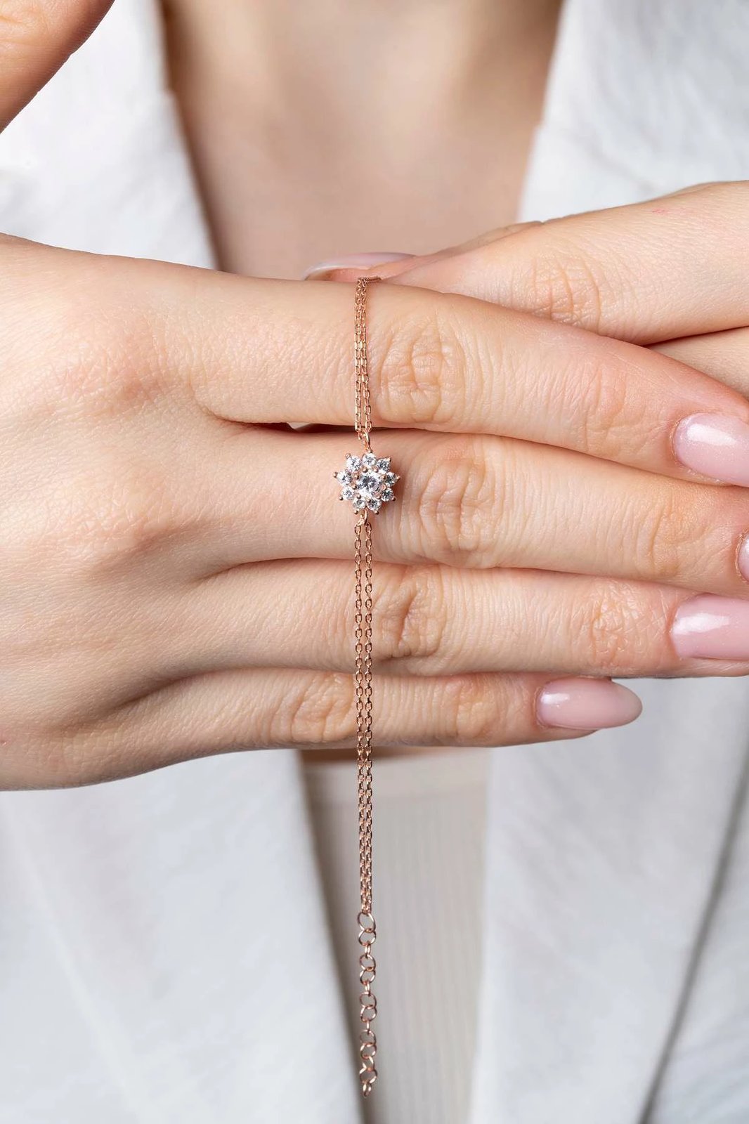 Byzylyk argjendi, ngjyrë ari rozë, Jumeon, ELKAB92337R