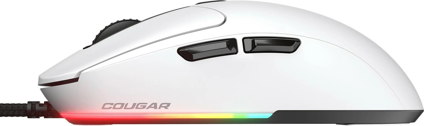 Maus gaming Cougar Minos NEO, 6200 DPI, ambidextrous, i bardhë
