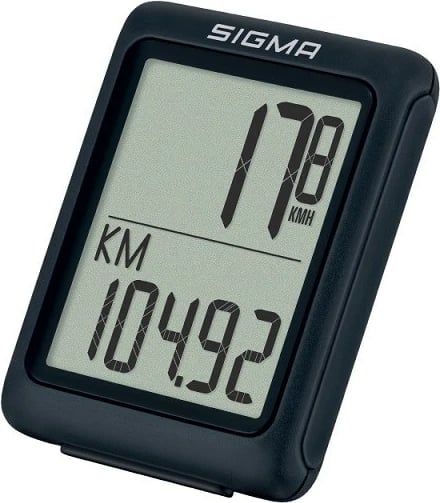 Matës i shpejtësisë për biçikletë Sigma BC 5.0 WR, i zi
