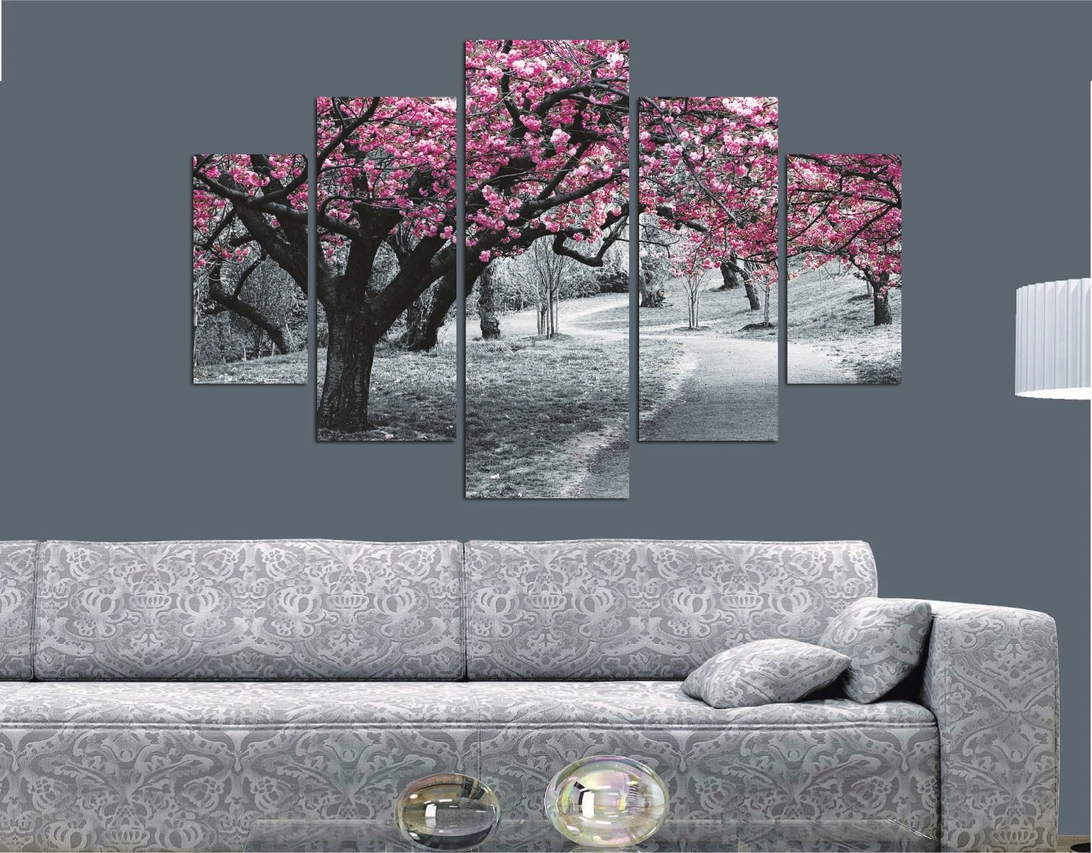 Pikturë dekorative MDF, 5 pjesë, Wallity, ST034