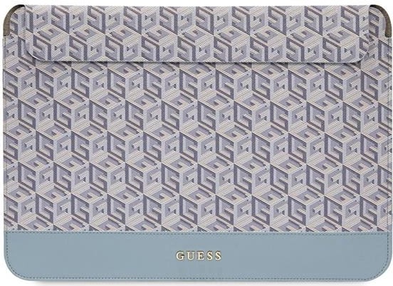 Mbështjellës laptopi Guess GCube Stripe, 14", Blu
